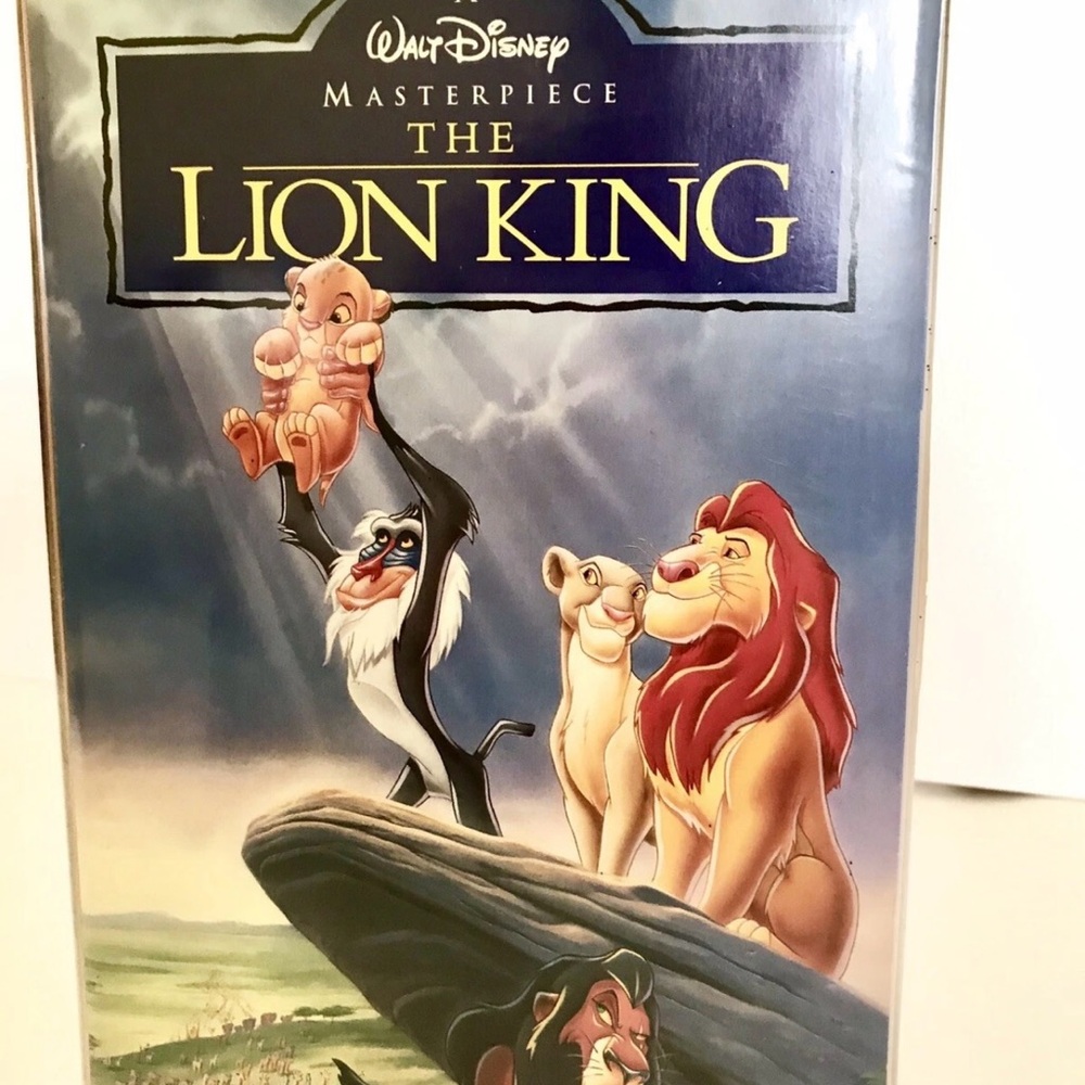 The Lion King (VHS, 1995) like New